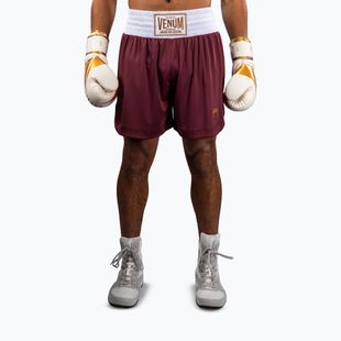Férfi edzőshort Venum Classic Boxing burgundy