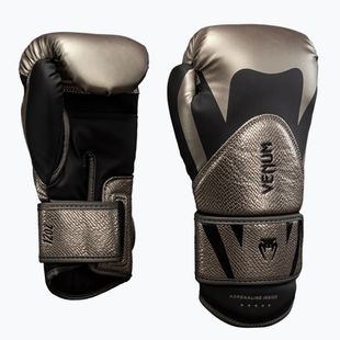 Boxkesztyű Venum Challenger 4.0 silver/black