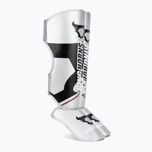 Sípcsont- és lábfejvédők Venum Ringhorns Charger Shin silver/black
