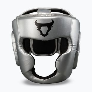Bokszisak Venum Ringhorns Charger Headgear silver/black