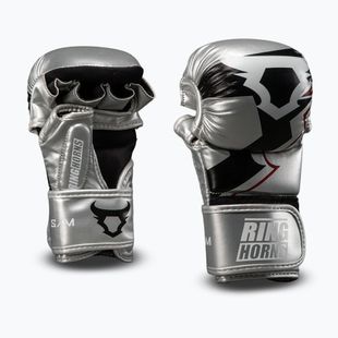 Sparring kesztyűk Venum Ringhorns Charger silver/black