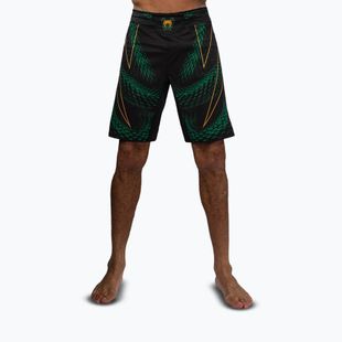 Férfi edzőshort Venum Matupa Fightshorts black/green/gold