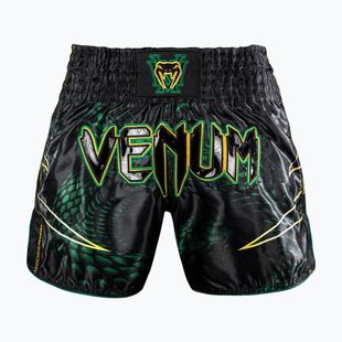 Férfi edzőshort Venum Matupa Muay Thai black/green/gold