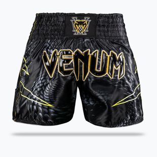 Férfi edzőshort Venum Matupa Muay Thai black/grey/gold
