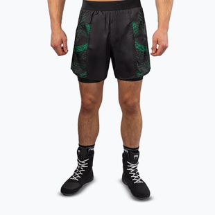 Férfi edzőshort Venum Matupa Training black/green/gold