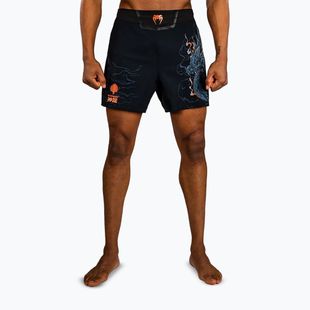 Férfi edző rövidnadrág Venum Thunder Dragon Black/Grey/Copper