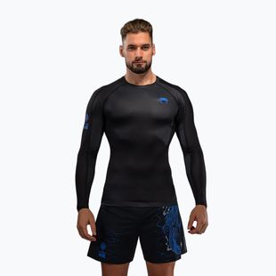 Hosszú ujjú rashguard Venum Thunder Dragon black/royal blue