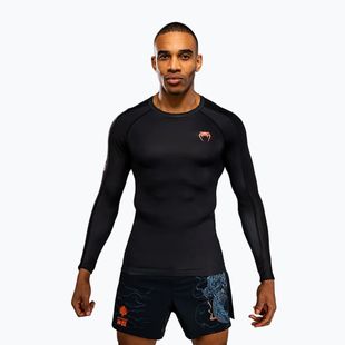 Hosszú ujjú rashguard Venum Thunder Dragon black/grey/copper