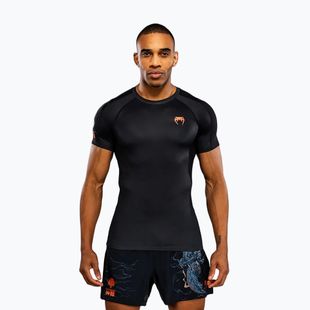 Férfi rashguard Venum Thunder Dragon black/grey/copper