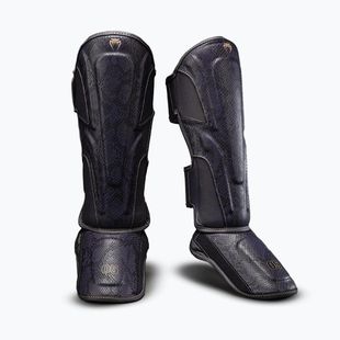 Sípcsont- és lábfejvédők Venum Impact Evo Scales Shin dark purple