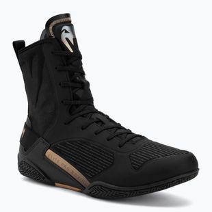 Boxcipő Venum Elite Neo Boxing black/gold