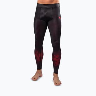 Férfi edzőleggingsek Venum Spectre Spats black/red