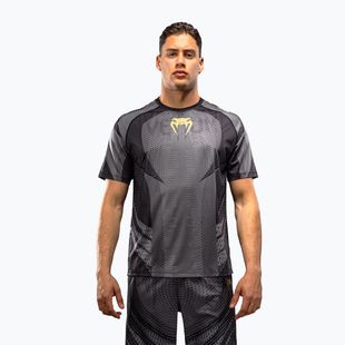 Férfi póló Venum Galactic 3.0 Dry Tech black/gold