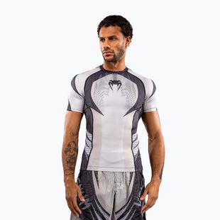 Férfi rashguard Venum Galactic 3.0 Rashguard SS off white/black