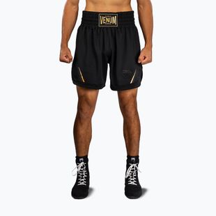 Férfi edző rövidnadrág Venum G-Core Boxing black/gold