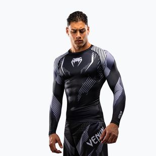 Férfi hosszú ujjú rashguard Venum No-Gi 6.0 Rashguard black/white