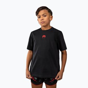 Gyermek póló Venum Attack Cotton black/red