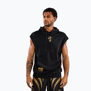 Férfi pulóver Venum x Mike Tyson Tiger Sleeveless Hoodie black/gold