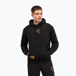 Férfi pulóver Venum x Mike Tyson Tiger Hoodie black/gold