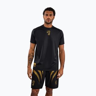 Férfi póló Venum x Mike Tyson Tiger Dry Tech black/gold