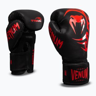 Bokszkesztyűk Venum Mike Tyson Replica Boxing black/red