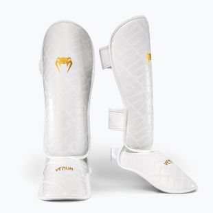 Sípcsontvédők Venum Contender 1.5 XT 3D Shin white/gold