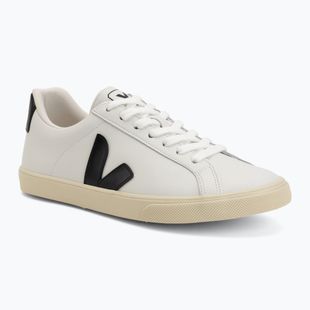 Női cipők VEJA Esplar Logo Leather extra white/black