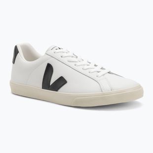 Férfi cipők VEJA Esplar Logo Leather white/black