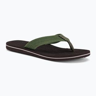 Quiksilver férfi Molokai Layback Textured flip flop barna AQYL101266