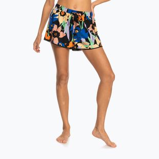 Női úszónadrág ROXY Salty Tan 2021 anthracite flower jammin