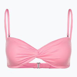 Fürdőruha felső Billabong Sol Searcher Drapped Bandeau pink daze