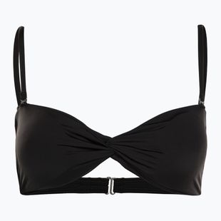 Fürdőruha felső Billabong Sol Searcher Drapped Bandeau black pebble