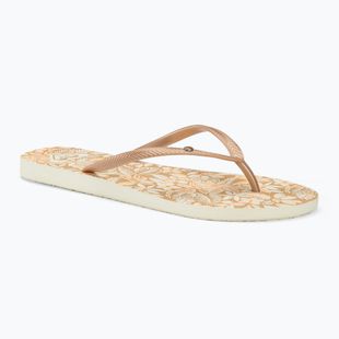 Női flip-flop papucs ROXY Bermuda Print peach cream