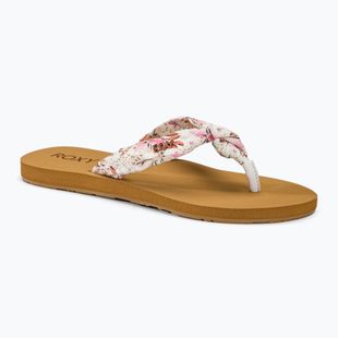 Női flip-flop papucs ROXY Paia V white/crazy pink print