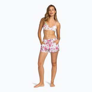 Női fürdősort ROXY Wave Printed 2 white happy tropical swim