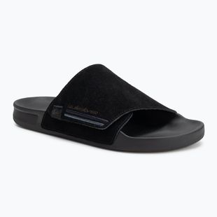 Quiksilver Rivi Suede férfi flip-flop fekete 1