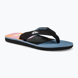 Férfi flop-flop papucs Quiksilver Molokai Layback II blue / blue / orange