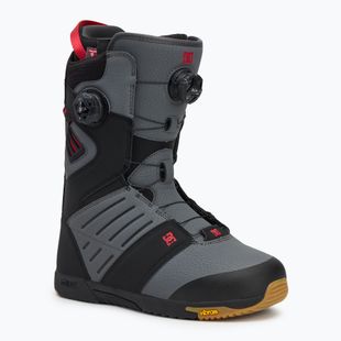 Férfi snowboard cipő DC Judge black/grey/red