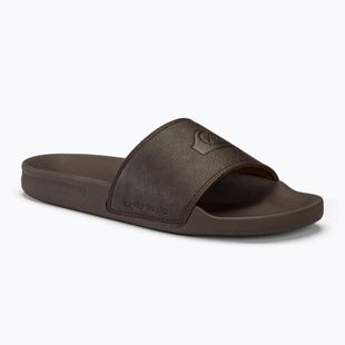 Quiksilver Rivi Nubuck Slide brown 1 férfi papucs