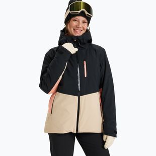 Női snowboard kabát ROXY Peakside true black