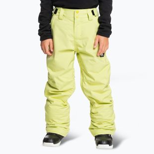 Gyerek snowboard nadrág Quiksilver Estate celery green