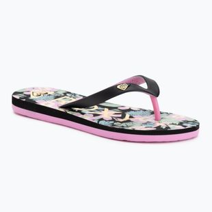 ROXY Tahiti VII gyermek flip flop fekete/rózsaszín sablon