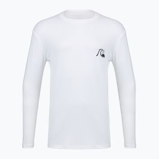 Férfi hosszú ujjú úszófelső Quiksilver DNA Bubble Logo white