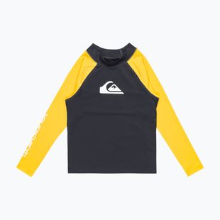 Quiksilver Everyday UPF50 dark navy/solar power gyermek úszónadrág hosszú ujjú, sötét navy/solar power