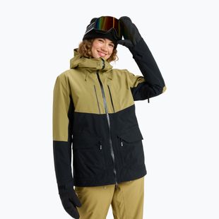 Női snowboarddzseki ROXY Gore-Tex Stretch Purelines fennel seed
