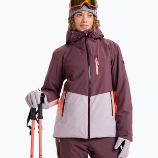 Női snowboarddzseki ROXY Stormdash huckleberry