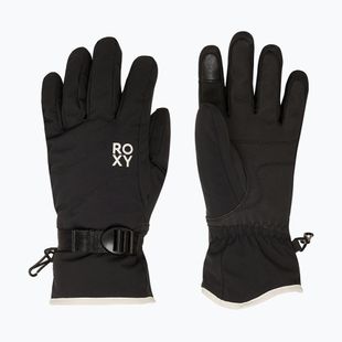 Női snowboard kesztyűk Roxy Jetty Solid true black