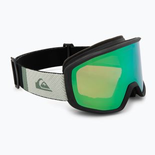 Férfi snowboard szemüveg Quiksilver Harper black/clux ml green