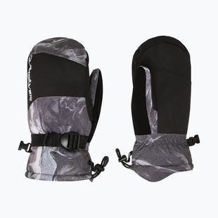 Gyerek snowboardkesztyű Quiksilver Mission Mitt thermostamp grayscale