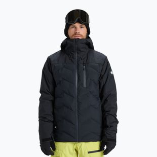 Férfi snowboarddzseki Quiksilver The Edge true black